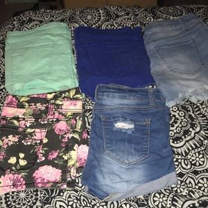 5 shorts bundle